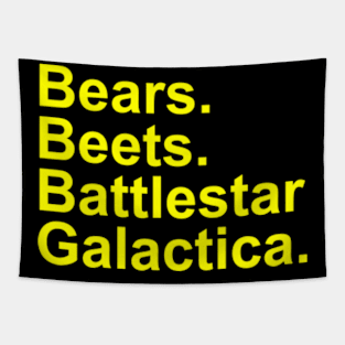 Bears Beets Battlestar Galactica2 Tapestry