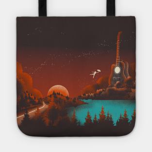 The sun has set Tote