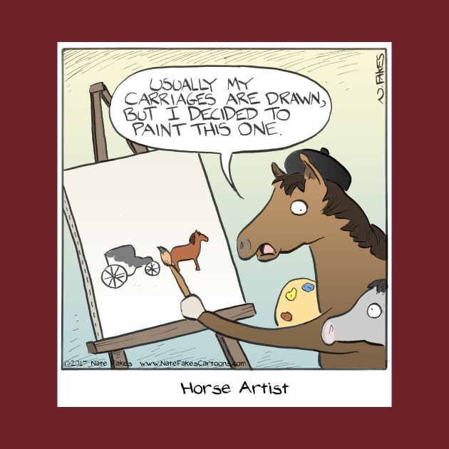 Horse Artist by cartoonistnate