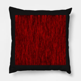 Red N Black Fibers Pillow