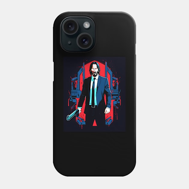 John Wick Phone Case by Untitled-Shop⭐⭐⭐⭐⭐