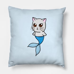 Meowmaid Pillow