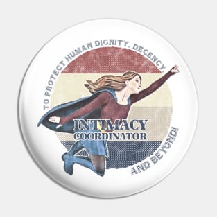 Intimacy Coordinator Superhero 2 Pin