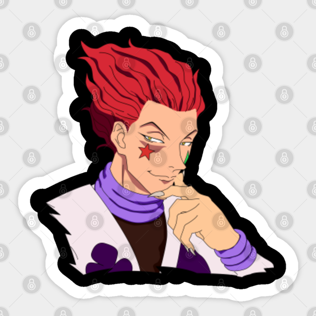 Hisoka Morow Hunter X Hunter Anime Sticker Teepublic