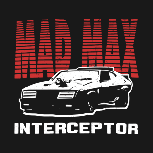 Black Car Ford Falcon V8 The Pursuit Special Interceptor from the movie Mad Max T-Shirt