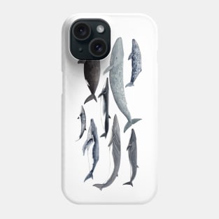 Whale diversity Phone Case