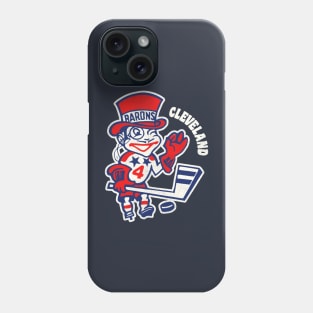 Retro Defunct Cleveland Barons Hockey Team '76-'78 Phone Case