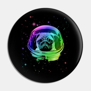 Space Pug Pin