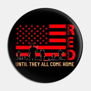 I wear red until they all come home Pin