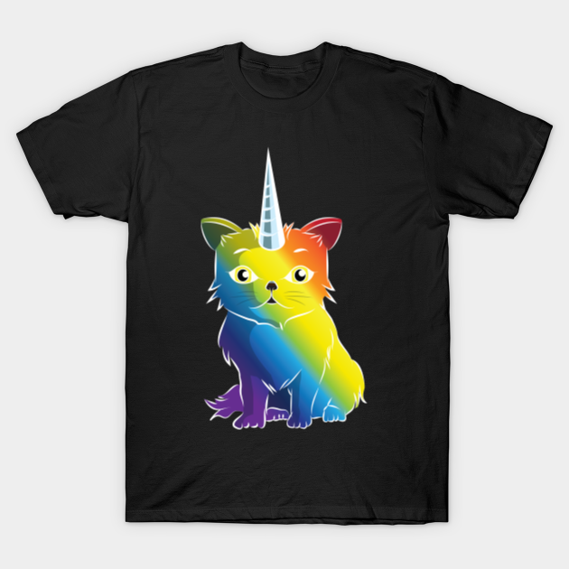 Discover Cat Mom Cat Lover Unicorn Cat Feline Kitten Kitty Owner Unicorn Lover Caticorn - Mom - T-Shirt