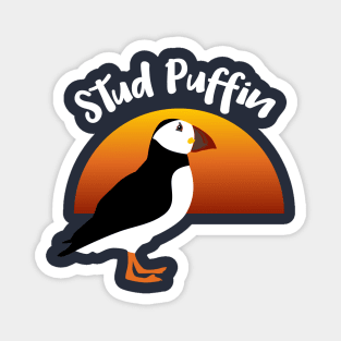 Stud Puffin Magnet