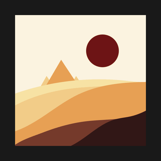 Cairo desert by RedGraph