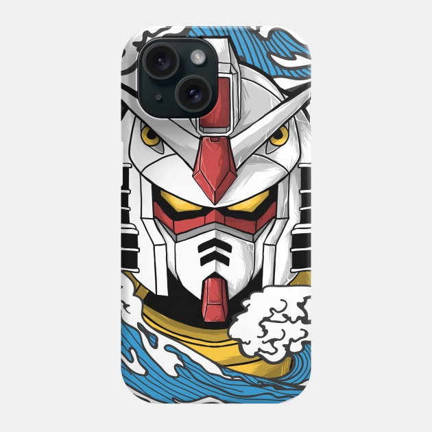 gundam rx 78 wave Phone Case by Amartwork