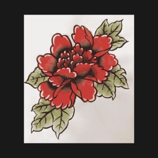 Red Peony T-Shirt