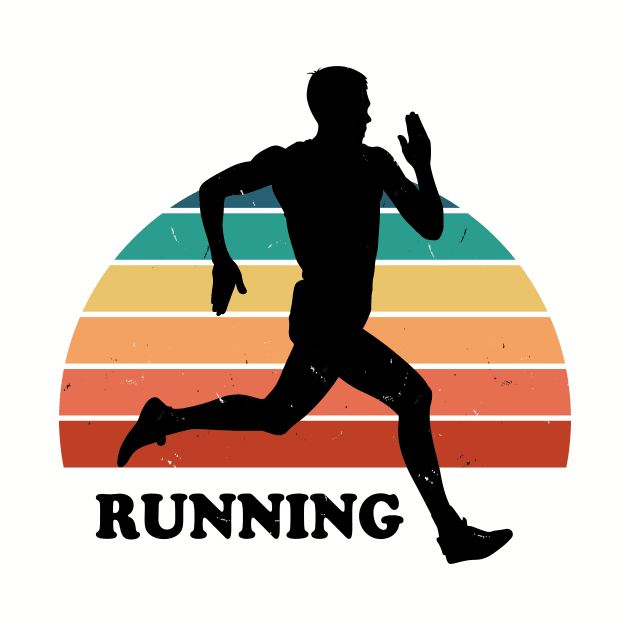 Running in the Sunset by Kingrocker Clothing