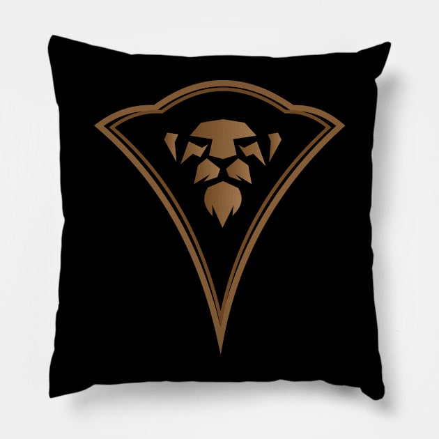 lion king-6 Pillow by calligraphysto