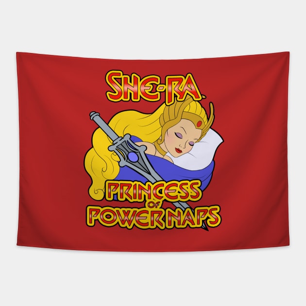 She-Ra, Princess of Power Naps Tapestry by Ellador