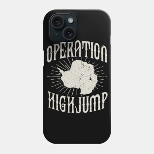 Operation High Jump Antarctica Phone Case