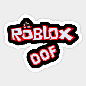 Roblox Noob Oof Roblox Sticker Teepublic - roblox oof noob head oof sticker teepublic