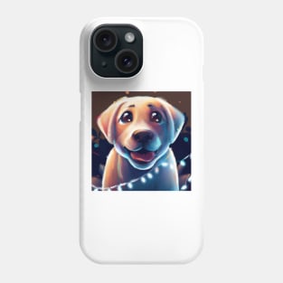 Cute Labrador Retriever Drawing Phone Case