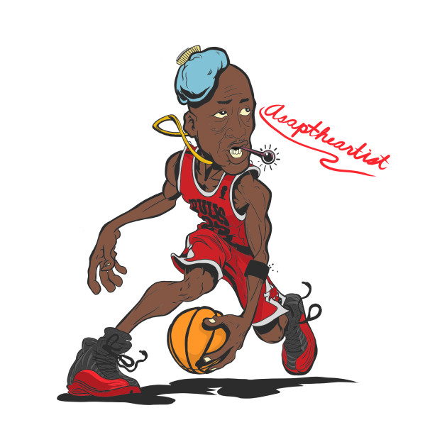 micheal jordan flu game by asaptheartist