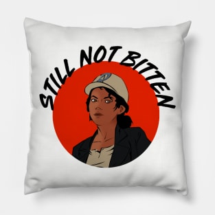 Still Not Bitten Pillow