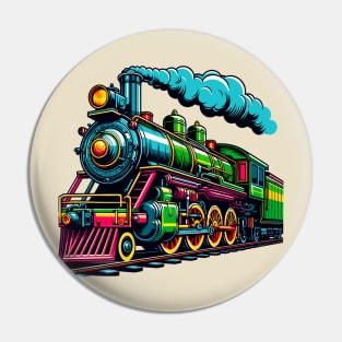 Steam locomotive Pin