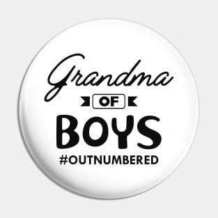 Grandma of boys #outnumbered Pin