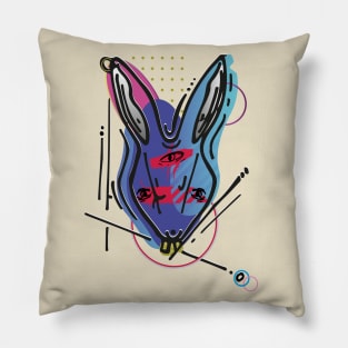 All Those Monsters - Rabbit Pillow