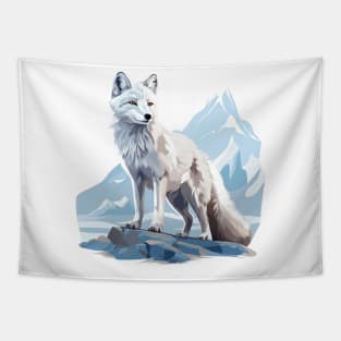 Arctic Fox Tapestry