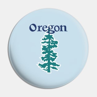 Oregon License Plate Pin