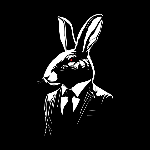 Rabbit in Suit by lkn