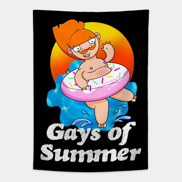 Gays of Summer Ring Tapestry by LoveBurty