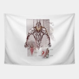 Armoured Suit Merge Tapestry