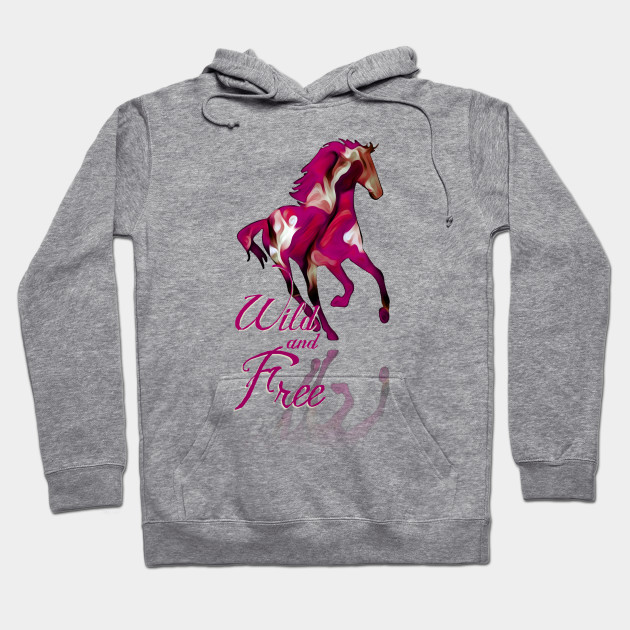 hoodie with horse design