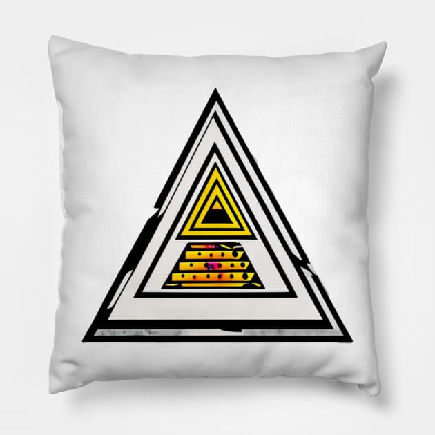 Illuminati Pillow by LoveMoneyHateGov