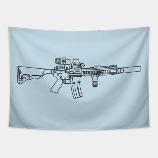 Rifle Tapestry