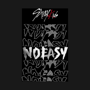 Stray Kids NoEasy Special Typography Text design with Logo T-Shirt