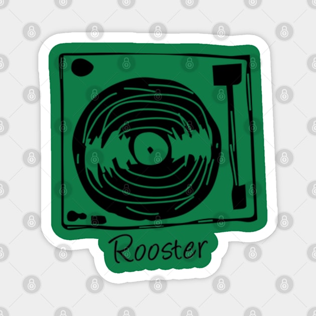 The Rooster Magnet by ART BY IIPRATMO