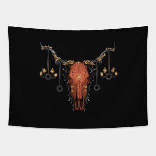 Animal skull art Tapestry