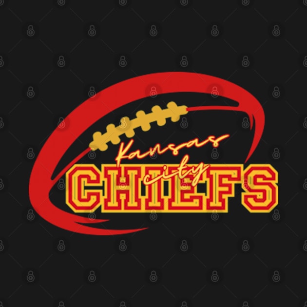 chiefs 2024 kc football by soft and timeless