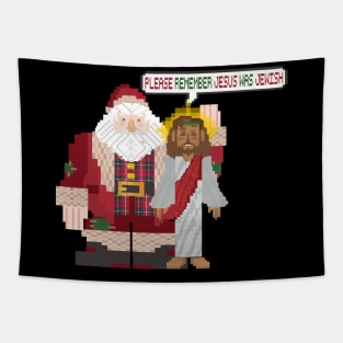 this christmas remember jesus was jewish Tapestry