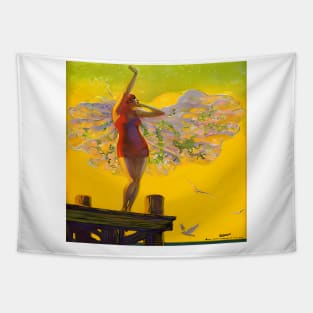 Golden Glory Tapestry