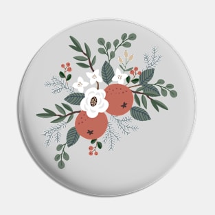 Christmas Bouquet Pin