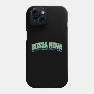 Bossa Nova Groove - Brazilian Rhythmic Logo Apparel Phone Case