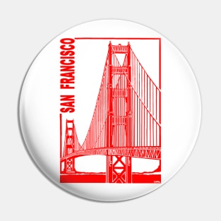 San Francisco-Golden Gate  Bridge Pin