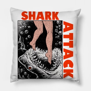 Jaws shark attack Pillow