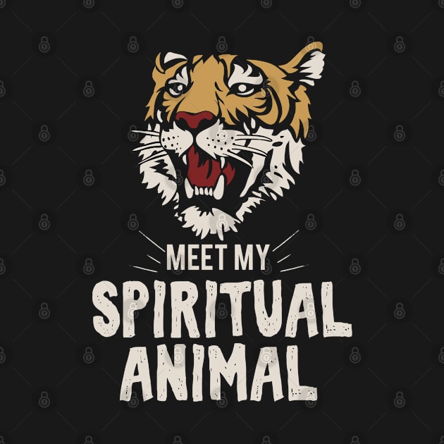 Meet my spiritual Animal Tiger by schuhboutique-finke