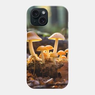 Mushroom Forest Nature Serene Tranquil Phone Case