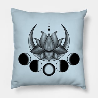 Lotus phase Pillow